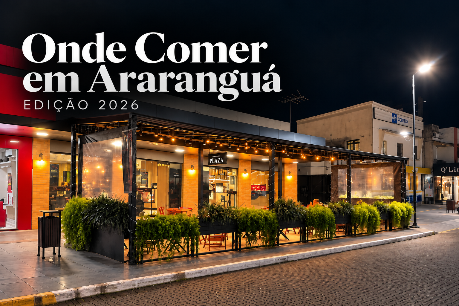 Onde Comer em Araranguá (Edição 2026) Onde Comer em Araranguá (Edição 2026)